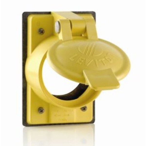 Electrical Box Cover, 1 Gang, Round